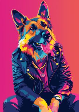 German Shepherd Punk