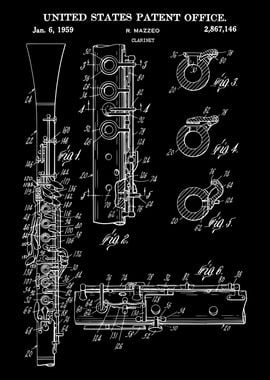 1959 Clarinet patent