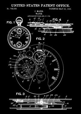 Pocket watch patent