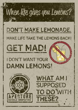 When Life Gives You Lemons