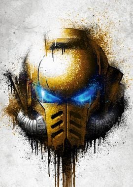 Imperial Fists Graffiti