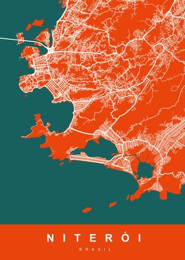 MAP NITEROI BRASIL