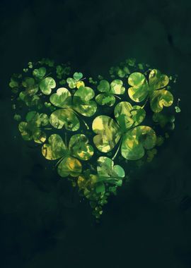 Shamrocks Clovers Heart