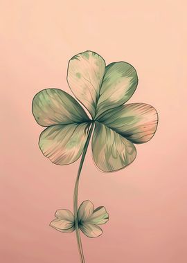 Serene Shamrock Solitude