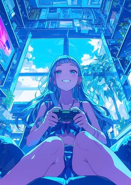 Gamer Waifu Anime