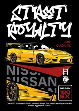 Retro 180SX JDM Car