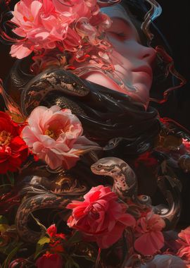 Floral Serpent