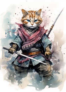 Samurai Neko