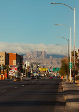 Las Vegas in the morning