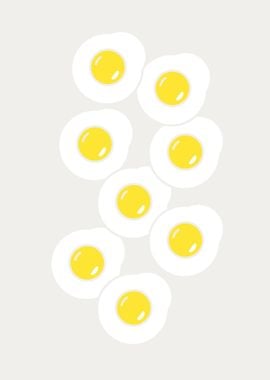 fried eggs