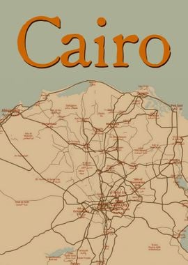 Cairo map