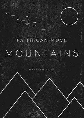 Faith Can Move Mountain