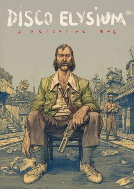 Disco Elysium Key Art