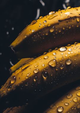 Fresh Yellow Bananas