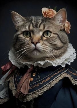 Wealthy Victorian Cat