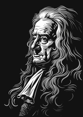 Isaac Newton Portrait