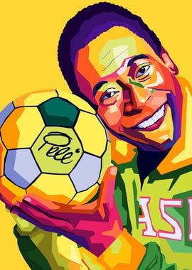 Pele Legend Wpap Art