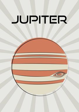 Retro Jupiter Cartoon