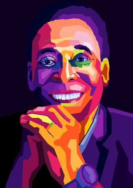 Pele Legend Pop Art