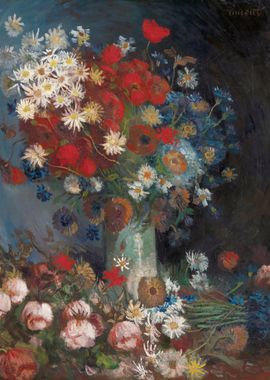 Still life with flowers