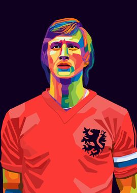 johan cruijff wpap art