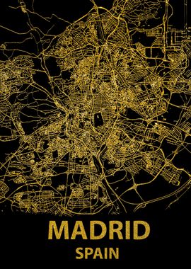 Maps Madrid City