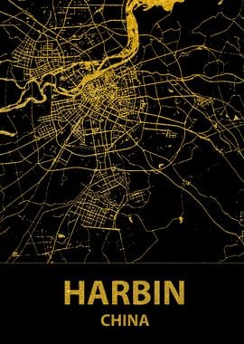 Harbin City Map