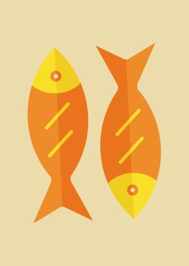 Fishes vector