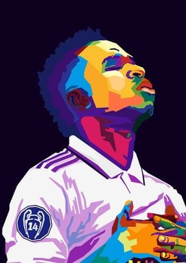 Vinicius JR Wpap Art