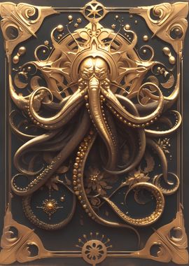 Golden Mystery Kraken