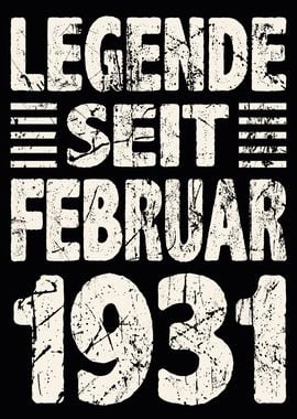 Februar 1931 93 Jahre