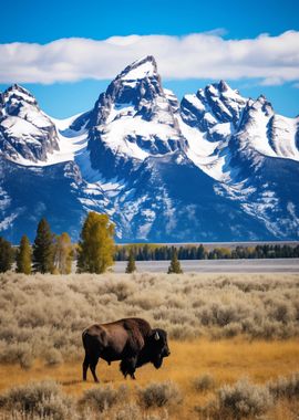 Lonely Bison