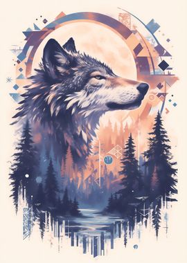 Wolf Forest Spirit