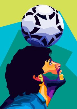 Maradona Wpap Pop Art