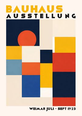 Retro Bauhaus Exhibition