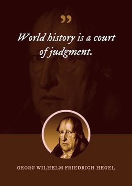 World history is a court