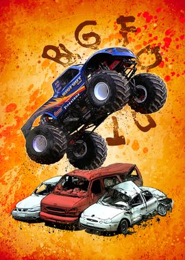 Monster Truck Graphic 2