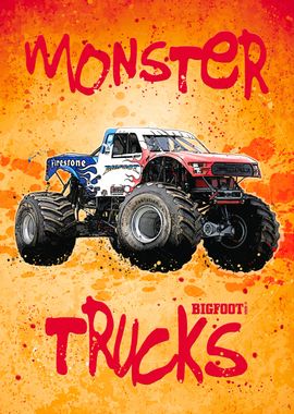 Monster Truck Graphic 4