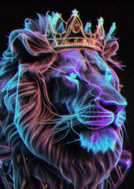 Neon Light The King