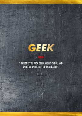 geek funny definition