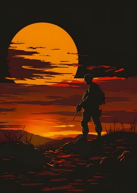 Sunset Battlefield