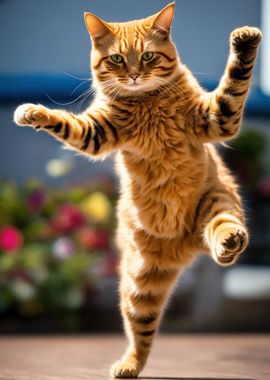 Funny Cat Dance