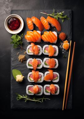  Salmon Sushi