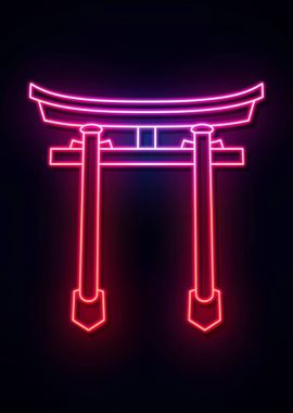 Torii Light Neon Japan