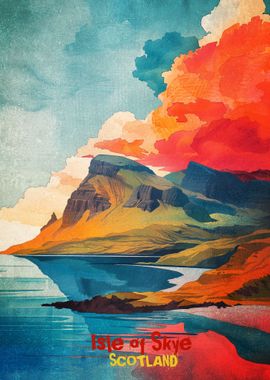 Isle of Skye Art Poster