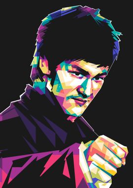 bruce lee pop art