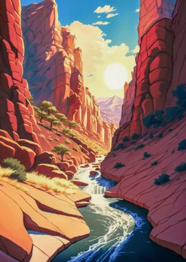 River Desert Canyon