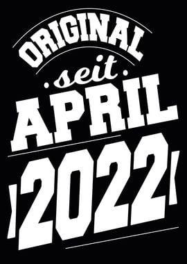 April 2022 2 Jahre