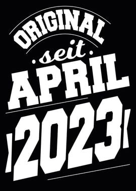 April 2023 1 Jahr