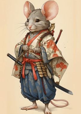 Mice Samurai Japan